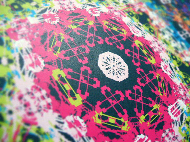 Analog digital infographic detai